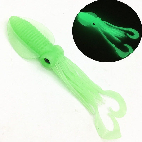 Luminous Squid Jig Fishing Lure Wobbler Bait 12-18cm