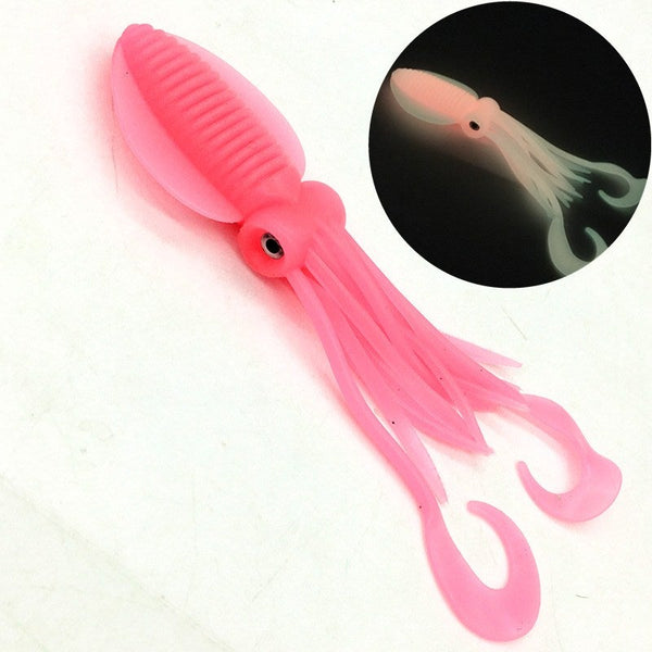 Luminous Squid Jig Fishing Lure Wobbler Bait 12-18cm