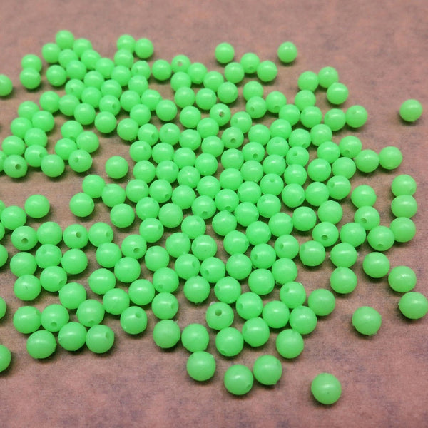 Luminous floating night fishing beads