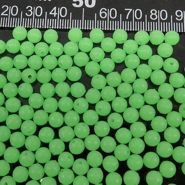 Luminous floating night fishing beads