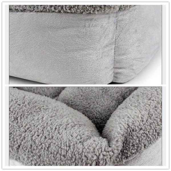 3D Mops Design Sofa Bed Dog Washable Plush Sleeping Cozy Soft Pet Cushion