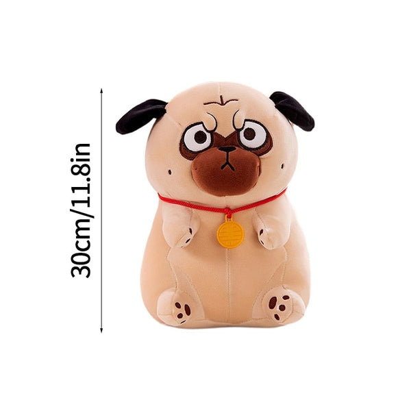 Cute Mops with a Funny Look Soft Plush Toy Stuffed Animal Puppy 30-50cm