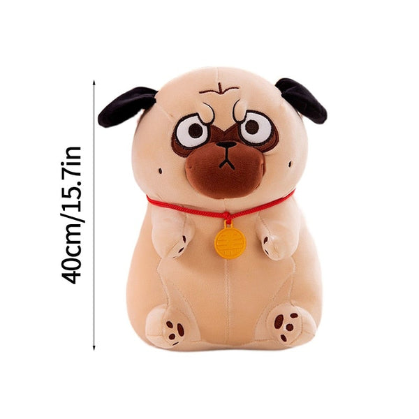 Cute Mops with a Funny Look Soft Plush Toy Stuffed Animal Puppy 30-50cm