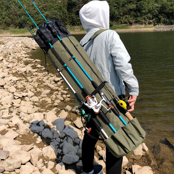 Portable Multifunctional Nylon Fishing Bag