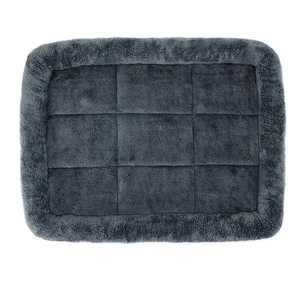 Pet Bed Mat Washable Crate Mattress Non Slip Cushion for Dogs, Cats - Top View