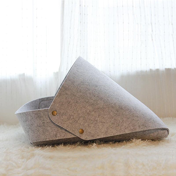 Felt Pet House Cat Bed Furniture Hideout