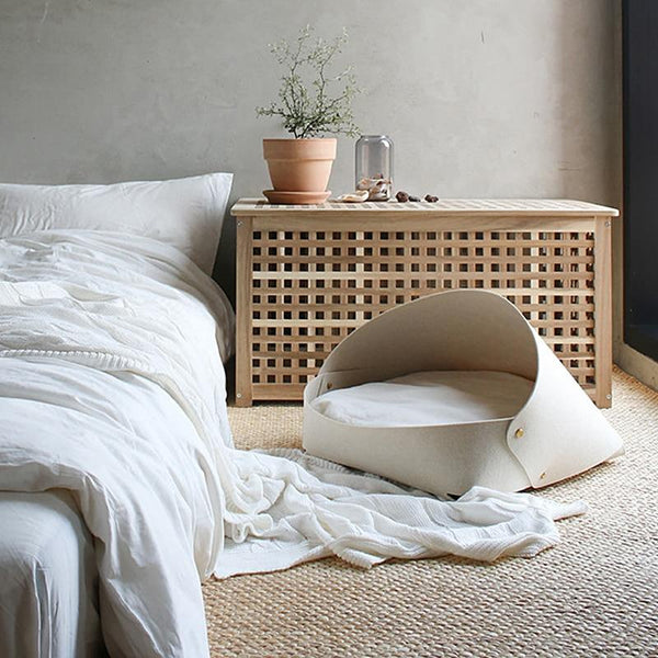 Felt Pet House Cat Bed Furniture Hideout