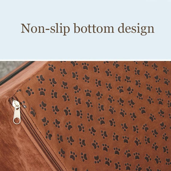 Pet Stairs 2/3 Steps Dog Cat House Sofa Bed Ladder Stairs - Non-Slip Bottom