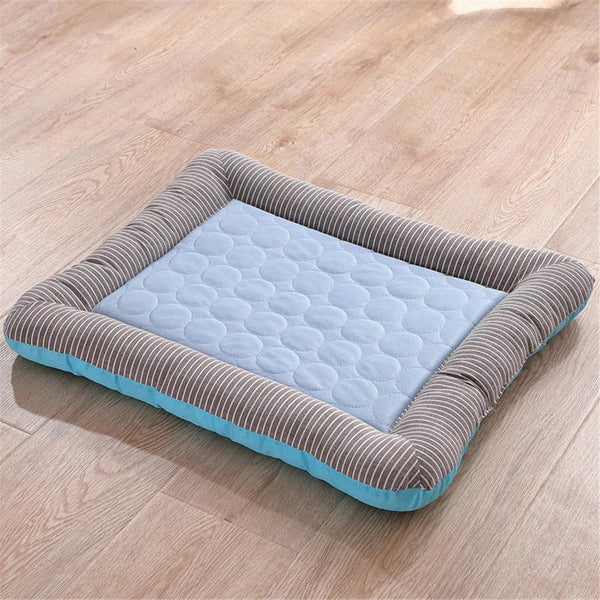 Blue Color Summer Pet Cooling Pad