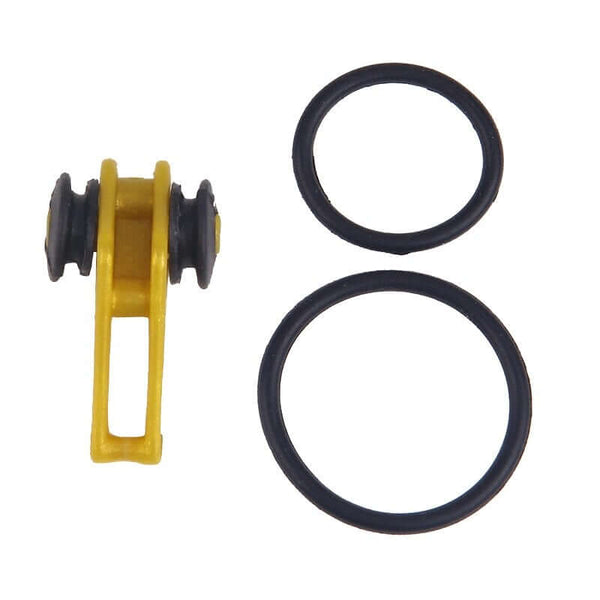 Plastic Fishing Hook Holder Yellow Color