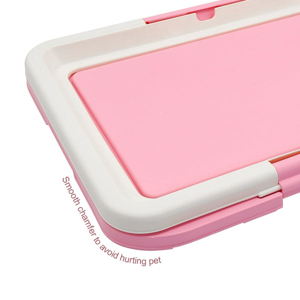 Portable Dog Toilet Training Indoor Pets Potty Tray