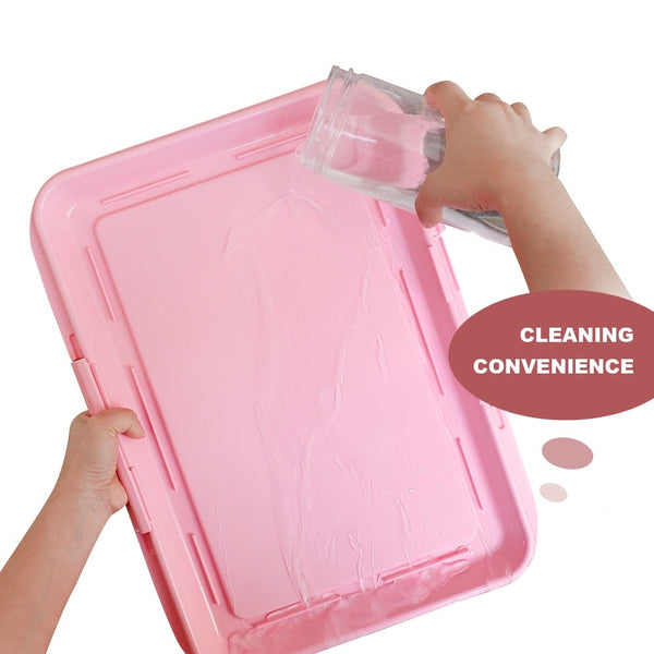 Portable Dog Toilet Training Indoor Pets Potty Tray