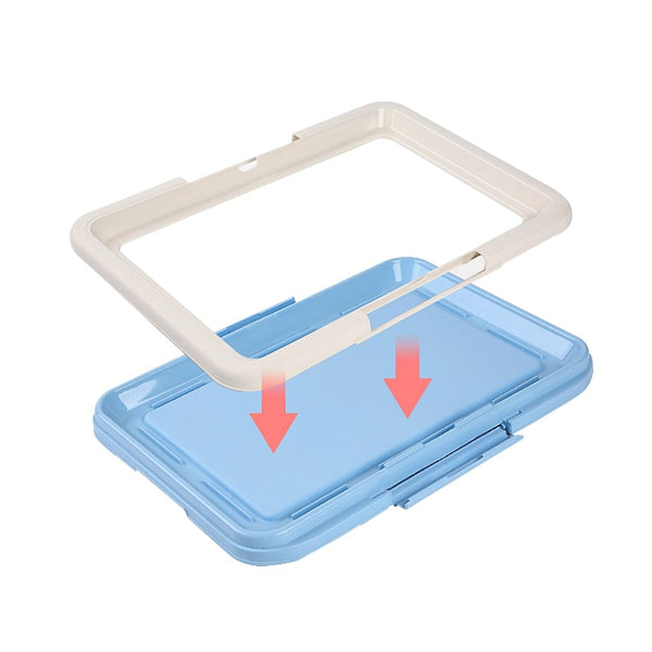 Portable Dog Toilet Training Indoor Pets Potty Tray