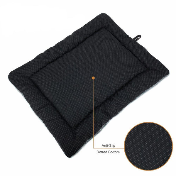 Premium Pet Sleeping Pad Flat Bed, Anti-Slip Mattress, Mat - Non Slip Bottom