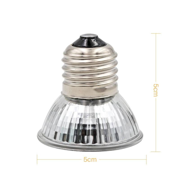 Reptile Heat Lamp Bulb - Dimensions