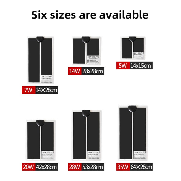 Reptile Heat Mat With Adjustable Temperature Controller Heating Pad For Terrarium