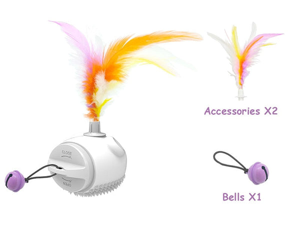 Smart Sweeper Interactive Cat Toy Automatic Moving Teaser Toys For Cats