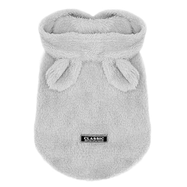 Bunny Costume for Small-Medium Size Dogs and Cats, Warm Pet Clothing