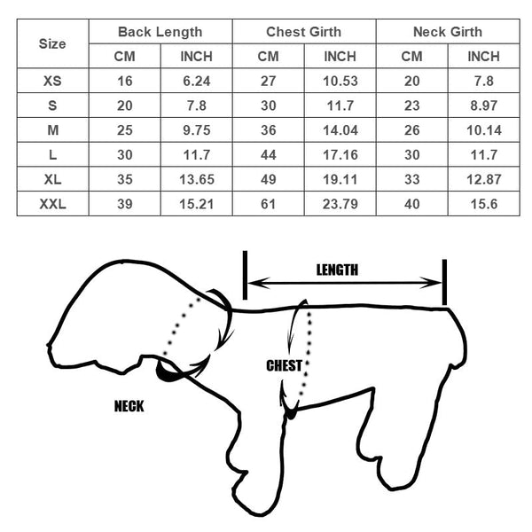 Stripe Dog Long-Sleeve Shirt Elegant Pet Clothing Fashion Red, Blue Color