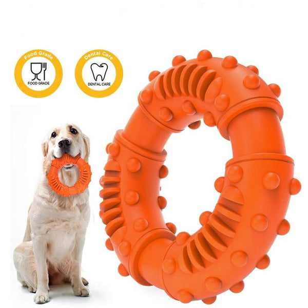 Teeth Care Chewing Toys for Dogs - Orange, Blue, Red