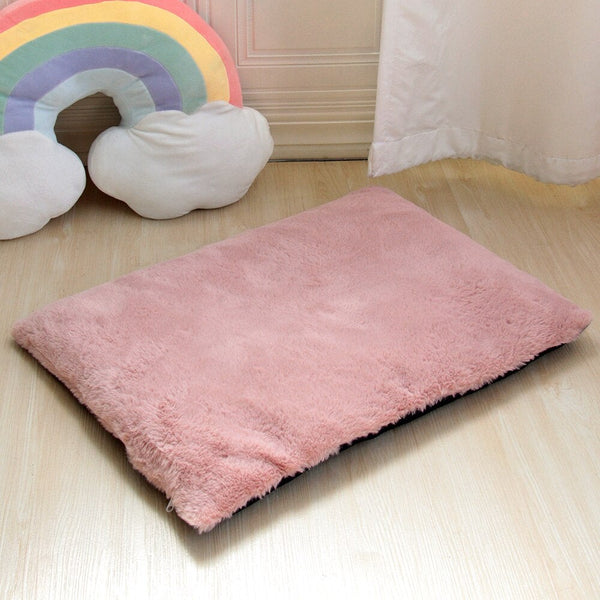 Thick Warm Dog Bed Mat Soft Pet Sleeping Cushion Pads