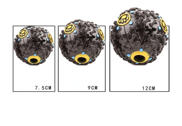 Treat Dispenser Puzzle Ball Toy for Dogs, Multicolor