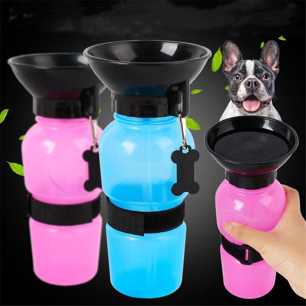 500ml Drinking Bottle with Bowl for Dogs