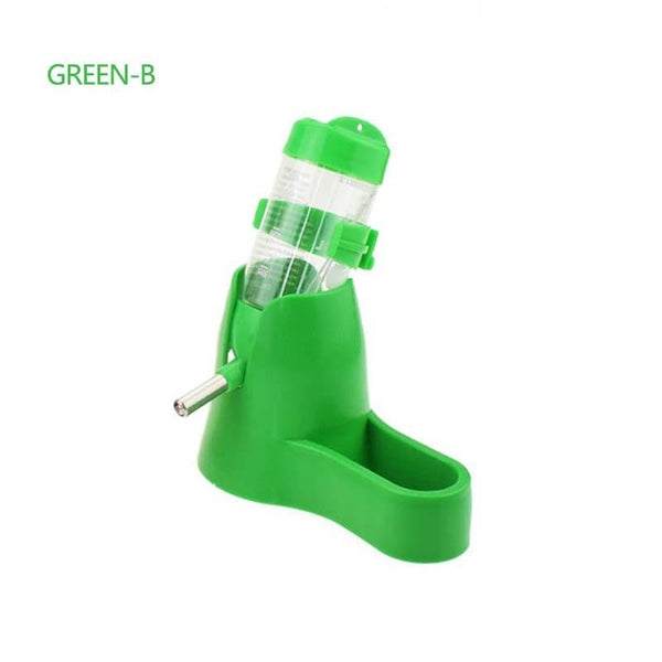 Automatic Water Dispenser Bottle for Small Animals: Mice, Hamster, Guinea Pig - Small Green Color