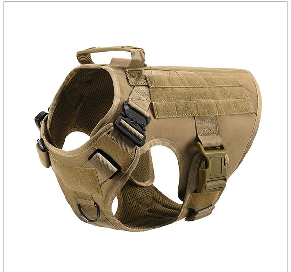 Tactical Dog Vest Harness K9 Unit Patrol Equipment Chest Strap