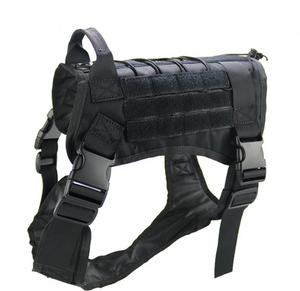 Tactical Dog Vest Harness K9 Unit Patrol Equipment Chest Strap