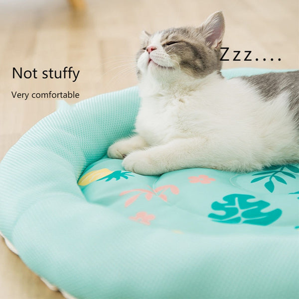 Summer Round/Square Shape Cooling Sleeping Pads for Pets