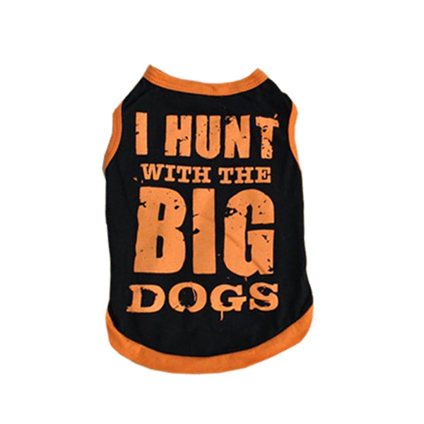 Dog Clothes Summer Clothing Vest Shirt with Different Messages and Designs