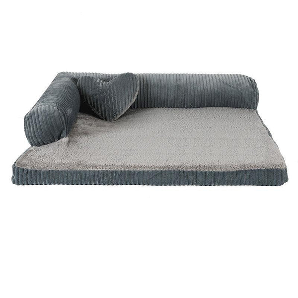 Royal Animals Soft Sofa Dog, Cat Bed Waterproof Bottom Soft Fleece Warm Plus Size Bed