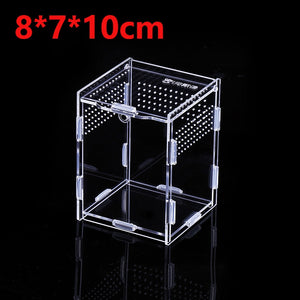 Transparent Acrylic Reptile Breeding Box Various Sizes