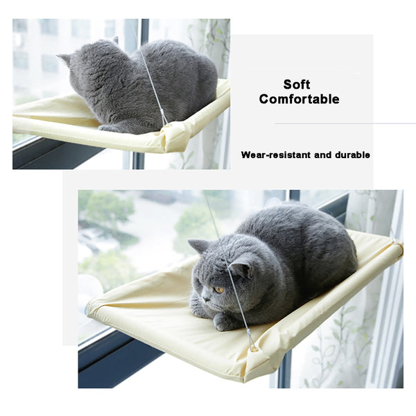 Cozy Hanging Hammock Bed For Cats Cat Bed Pet Shelf Bearing 20kg