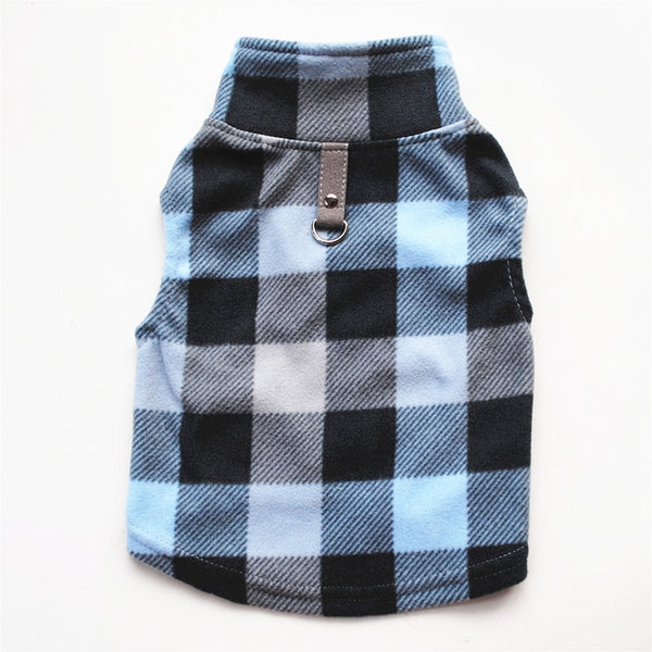 Dog Clothes Winter Autumn Warm Fleece Vest T-Shirt