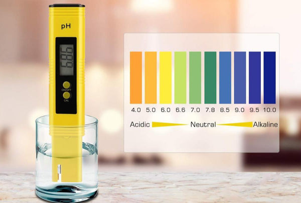 Water PH Meter 0.01 PH High Precision Water Quality Tester with 0-14 PH Measurement Range Suitable for Aquariums