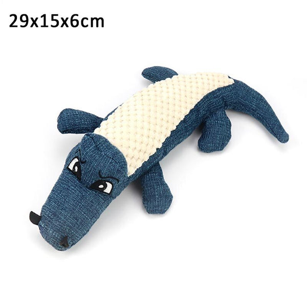 Crocodile Shape Soft Plush Toys for Pets