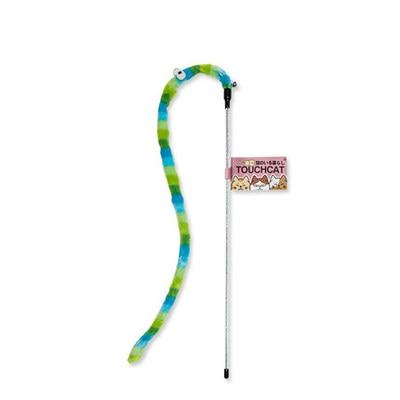 Caterpillar Cat Toy Interactive Feather Teaser Wand, Rod Multiple Styles