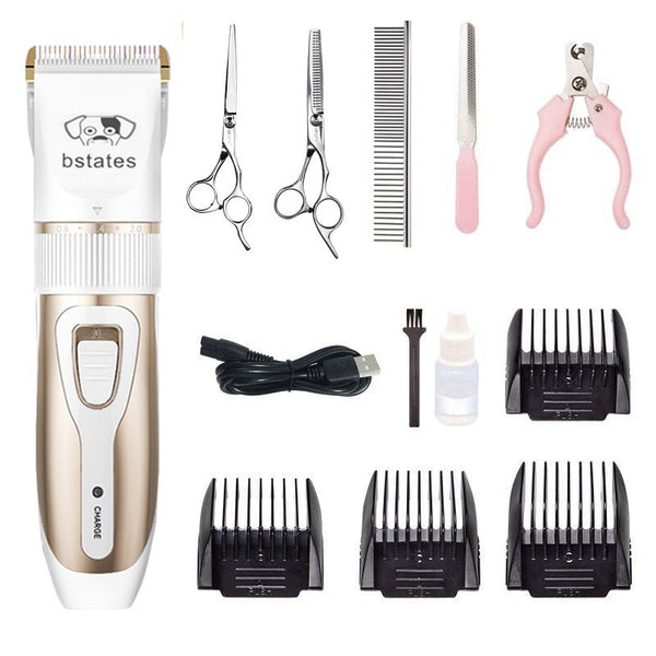 Wireless Rechargeable Pet Grooming Clipper, Trimmer, Shaver Sets