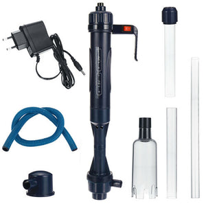 Electric Aquarium Water Change Pump Cleaning Tool Gravel Cleaner Siphon for Fish Tank