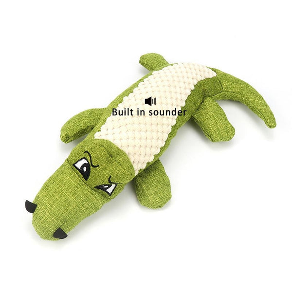 Crocodile Shape Soft Plush Toys for Pets