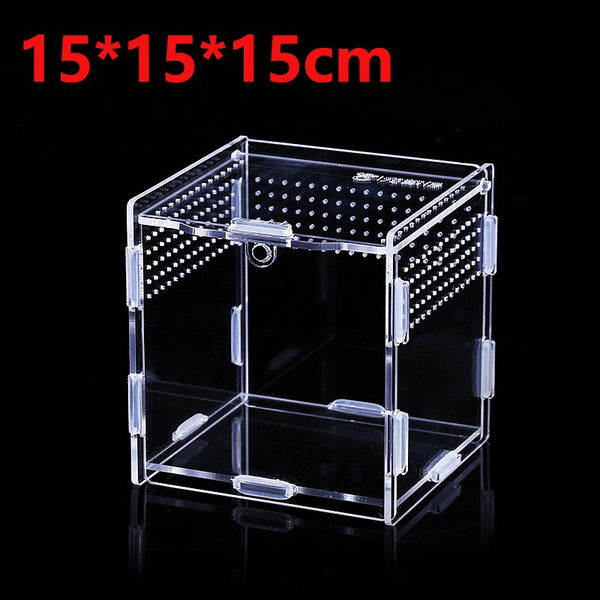 Transparent Acrylic Reptile Breeding Box Various Sizes