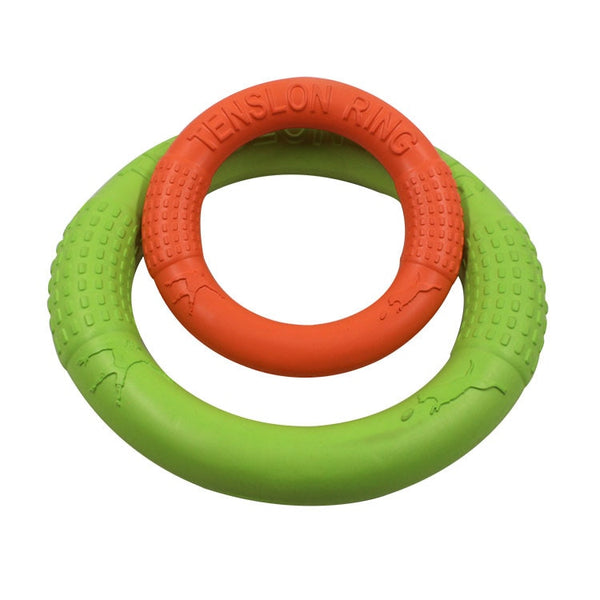 Dog Training Ring Puller Toy Bite Resistant Rubber Toys