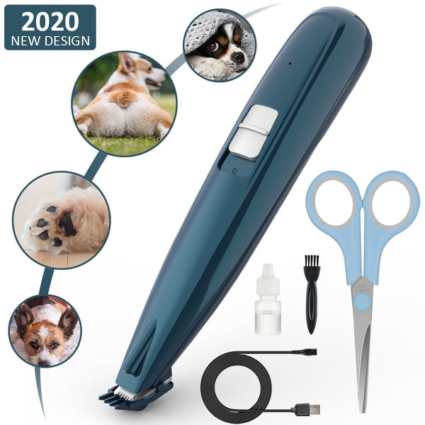 Small Head Pet Grooming Kit for Dogs & Cats, Hair Trimmer USB Rechargeable