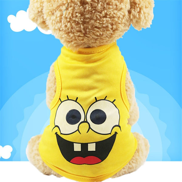 Pets Cartoon Fashion T Shirts for Dogs, Cats