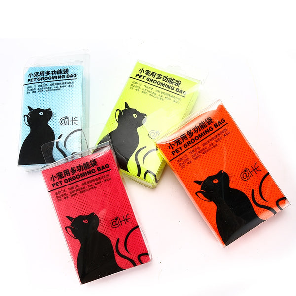 Mesh Cat Bathing Bags for Grooming, Washing, Safe Anti Scratch and Bite Cleaning