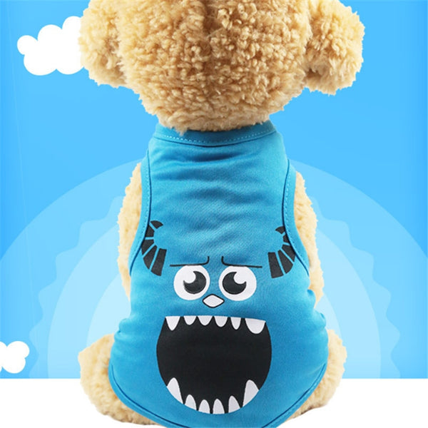 Pets Cartoon Fashion T Shirts for Dogs, Cats