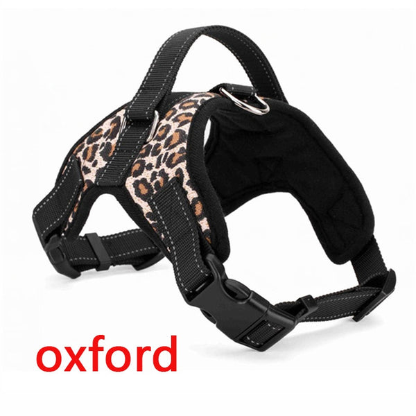 Dog Chest Harness with Handle for Small to Large Dogs, Multicolor