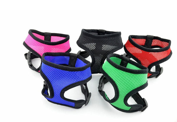 Dog Vest Harness for Training and Everyday Use, Soft Mesh, Multicolor